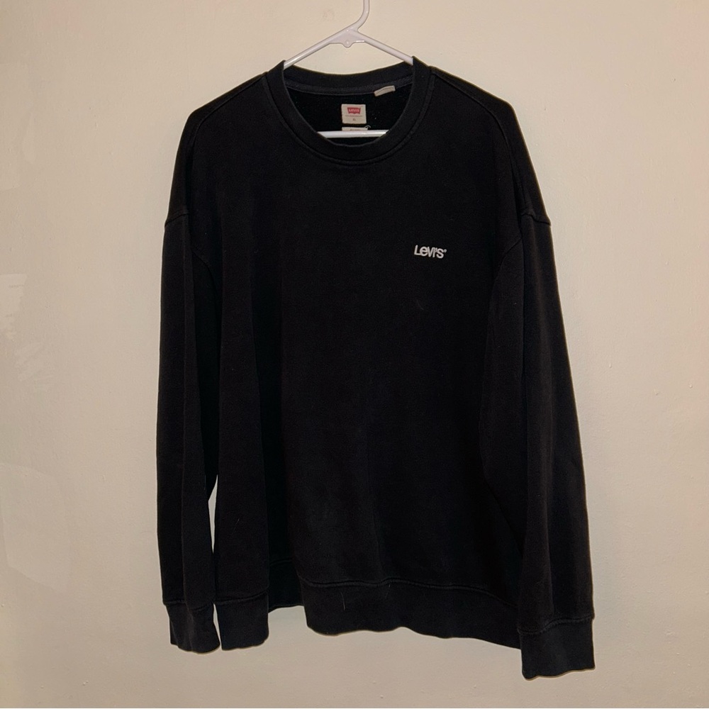 Levi’s Relaxed Embroidered Logo Crewneck Sweatshirt